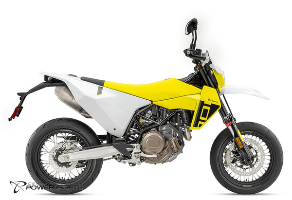 HUSQVARNA 701SUPERMOTO F Arrow フルエキゾースト DVR Racing KTM 690 , Husqvarna 701用カーボンフルエキゾーストシステム