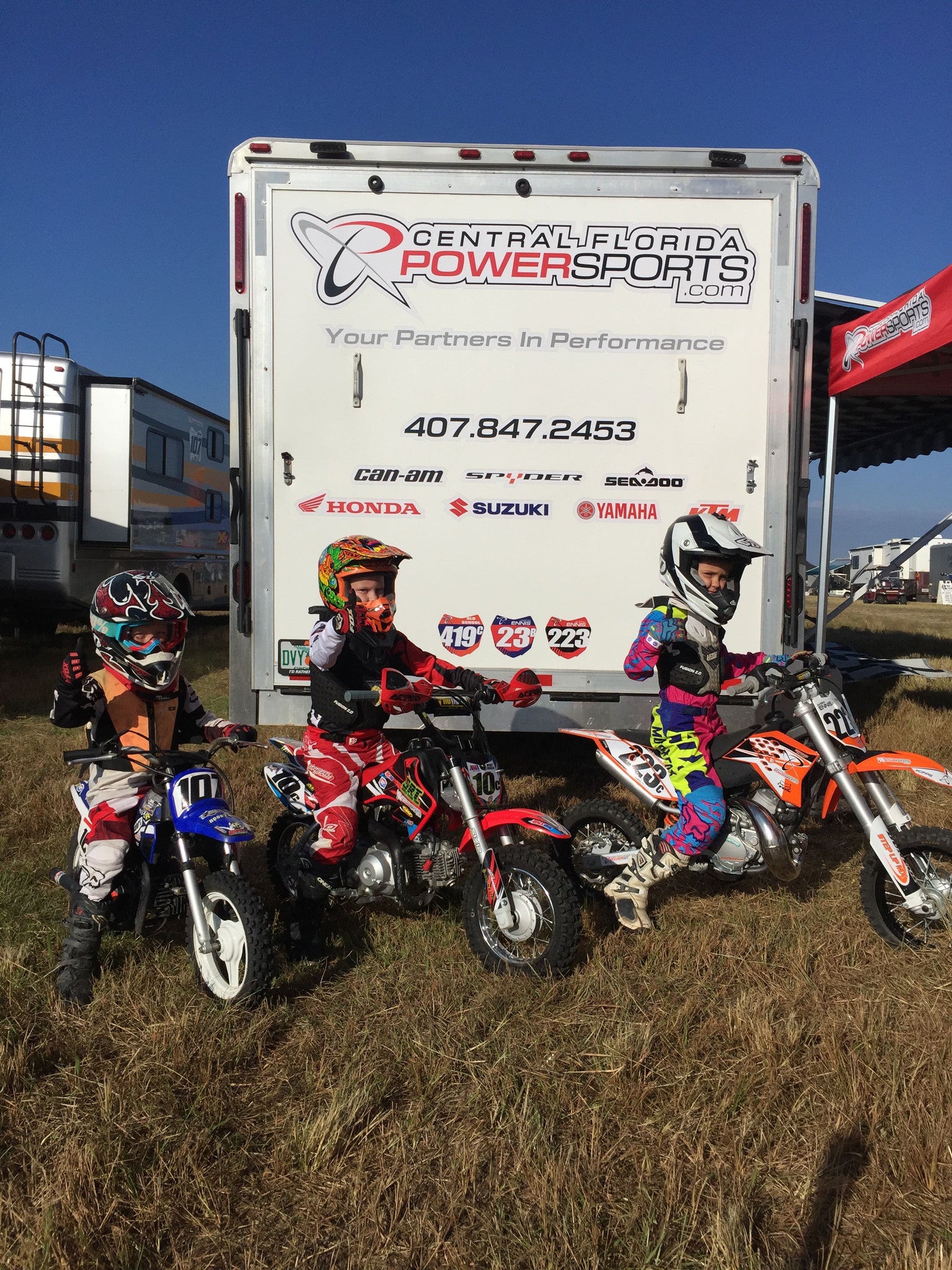 2015 Florida Trail Riders Hare Scramble Round #4 - Bartow, Florida