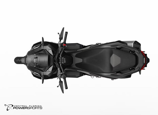 2027 Honda ADV160 in Matte Black Metallic - ample storage detail