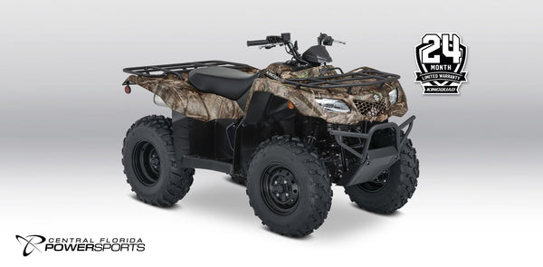 2027 Suzuki KingQuad 400ASi Camo in True Timber Kanati - lifestyle header