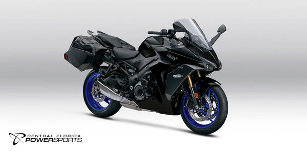 2027 Suzuki GSX-S1000GT+ in Glass Sparkle Black - lifestyle header
