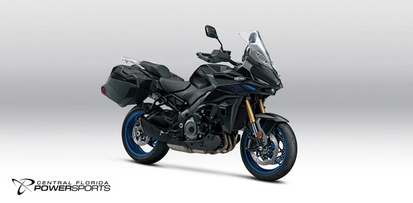 2027 Suzuki GSX-S1000GX+ in Glass Sparkle Black - lifestyle header
