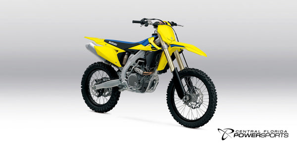 2027 Suzuki RM-Z450 in Champion Yellow No. 2 - lifestyle header