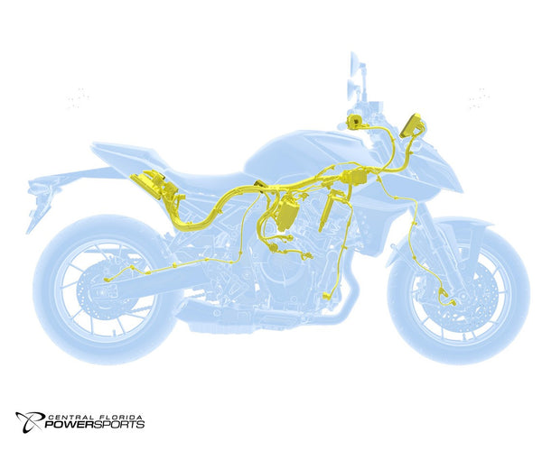 2027 Suzuki GSX-8S in Metallic Triton Blue / Glass Sparkle Black - sirs detail