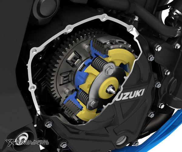 2027 Suzuki GSX-8R in Metallic Matte Black No.2 - shifter detail