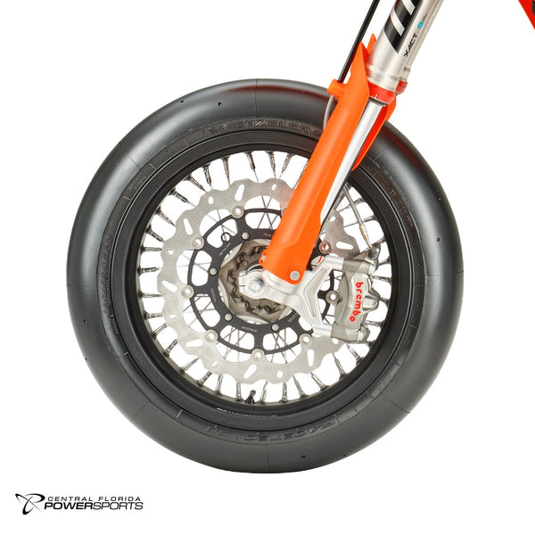 2027 KTM 450 SMR in Orange - bremsen detail