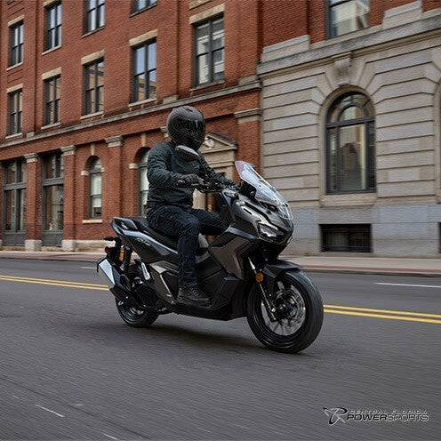 2027 Honda ADV160 in Matte Black Metallic - v matic transmission detail
