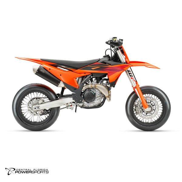 2027 KTM 450 SMR in Orange - wartungsfreundlichkeit detail
