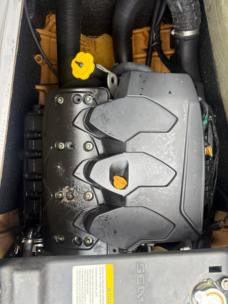2015 Sea-Doo GTX Limited 215 gray engine compartment