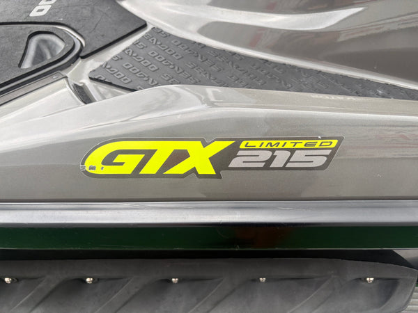 2015 Sea-Doo GTX Limited 215 gray GTX Limited 215 hull decal