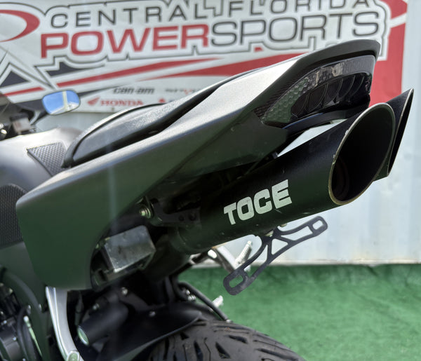 2020 Honda CBR600RR black — TOCE undertail exhaust | Central Florida PowerSports Kissimmee