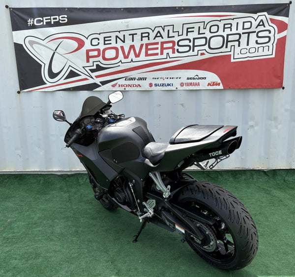 2020 Honda CBR600RR black — rear left three-quarter | Central Florida PowerSports Kissimmee
