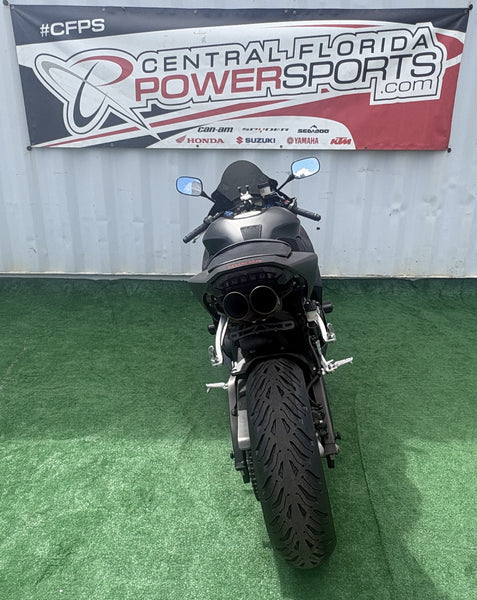 2020 Honda CBR600RR black — rear view | Central Florida PowerSports Kissimmee