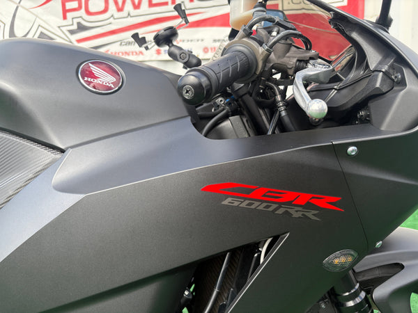 2020 Honda CBR600RR black right grip, throttle and brake lever
