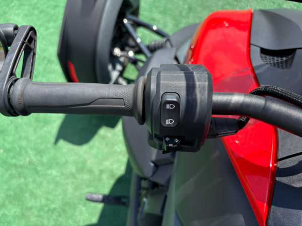 2021 Can-Am Ryker 900 ACE black/red — left handlebar controls | Central Florida PowerSports Kissimmee