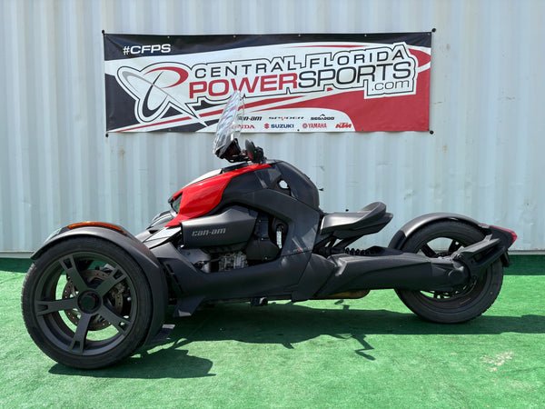 2021 Can-Am Ryker 900 ACE black/red — left-side profile | Central Florida PowerSports Kissimmee