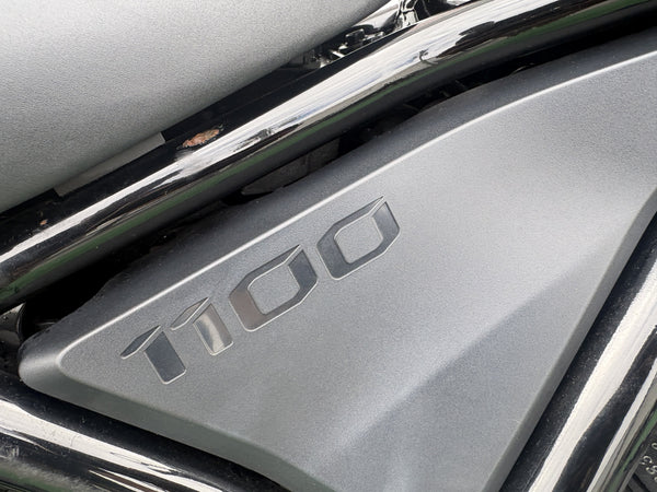 2022 Honda Rebel 1100 Black — 1100 badge detail | Central Florida PowerSports Kissimmee