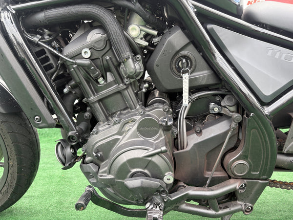 2022 Honda Rebel 1100 Black — left engine detail | Central Florida PowerSports Kissimmee