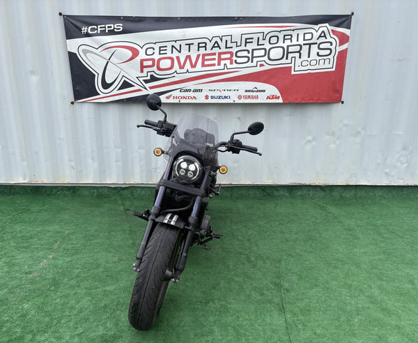 2022 Honda Rebel 1100 Black — front view | Central Florida PowerSports Kissimmee