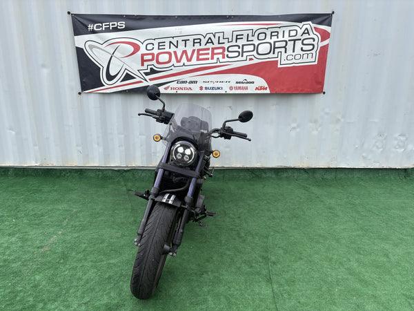 2022 Honda Rebel 1100 Black — front view | Central Florida PowerSports Kissimmee