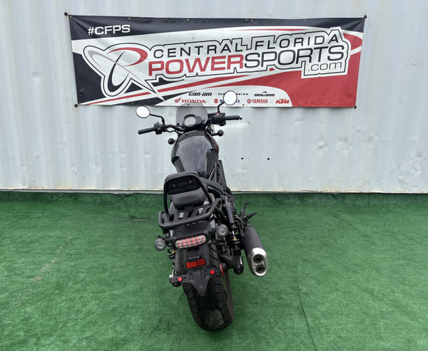 2022 Honda Rebel 1100 Black — rear view | Central Florida PowerSports Kissimmee