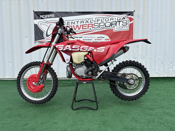 2023 GASGAS EC 300 red — left-side profile | Central Florida PowerSports Kissimmee