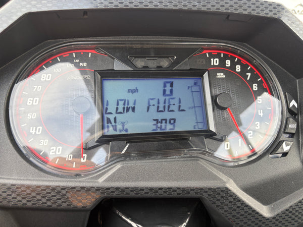 2023 Polaris RZR XP 4 1000 gray gauge cluster