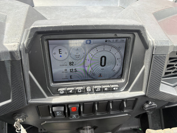 2023 Polaris RZR XP 4 1000 gray center dash display and switches