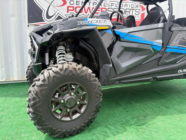 2023 Polaris RZR XP 4 1000 gray left front three-quarter view
