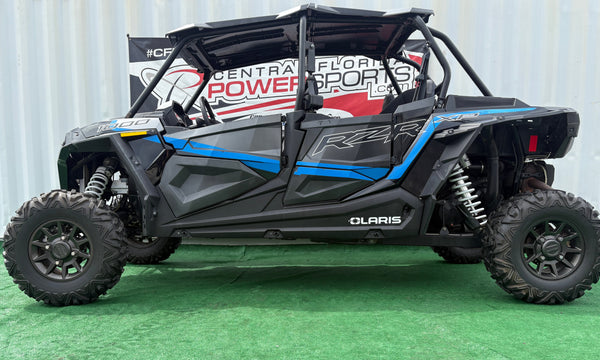 2023 Polaris RZR XP 4 1000 gray left side profile