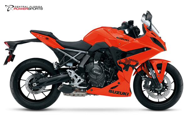 2025 Suzuki GSX-8R side profile studio photo