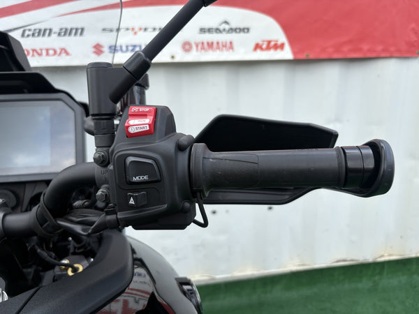 2024 Yamaha Tracer 9 GT+ black — detail close-up 6 | Central Florida PowerSports Kissimmee