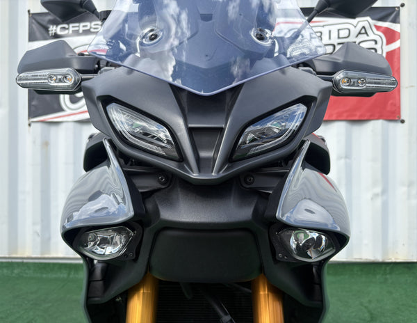 2024 Yamaha Tracer 9 GT+ black — detail | Central Florida PowerSports Kissimmee