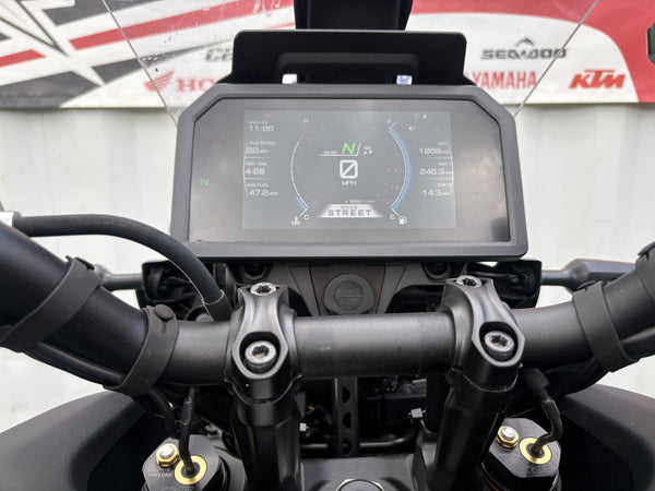2024 Yamaha Tracer 9 GT+ black — instrument cluster alternate | Central Florida PowerSports Kissimmee