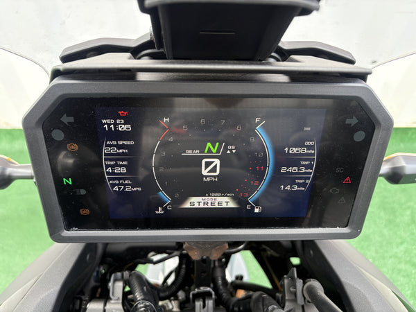 2024 Yamaha Tracer 9 GT+ black — instrument cluster | Central Florida PowerSports Kissimmee