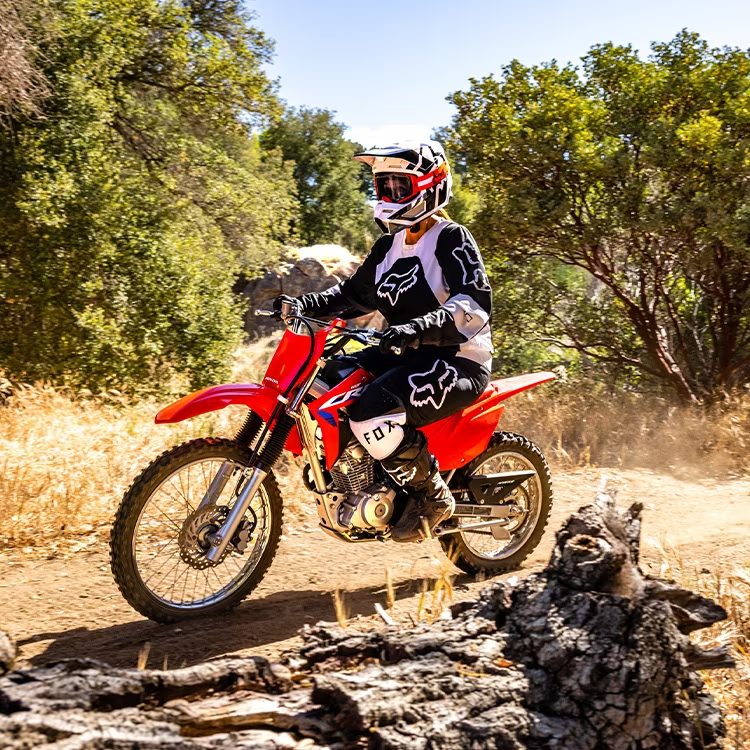 Honda 125 dirt bike big wheel sale