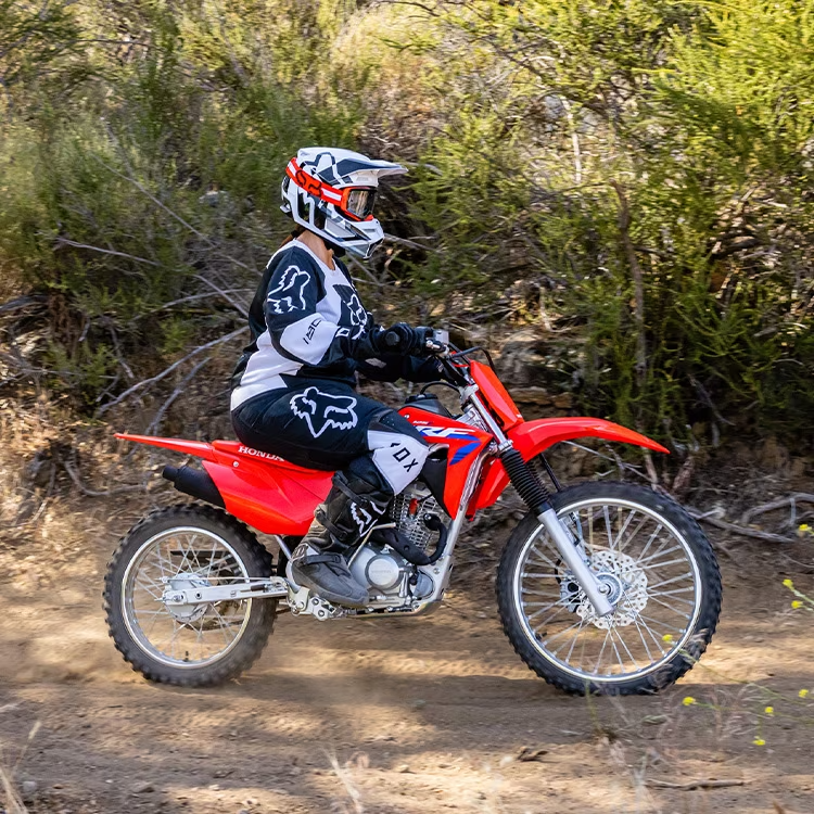 Honda 125 dirt bike big wheel deals