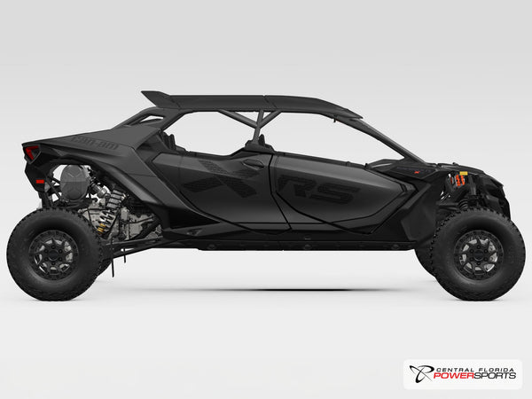 2025 Can-Am Maverick R Max side profile studio photo