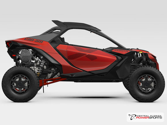 2025 Can-Am Maverick R X side profile studio photo