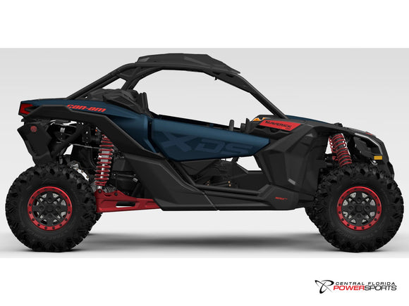 2025 Can-Am Maverick X3 X DS Turbo RR side profile studio photo