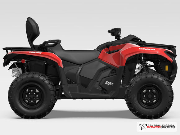 2025 Can-Am Outlander Max DPS 500/700 side profile studio photo
