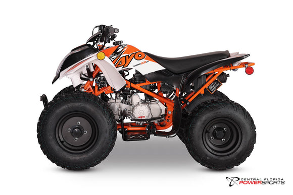 2025 KAYO STORM 150 EFI side profile studio photo