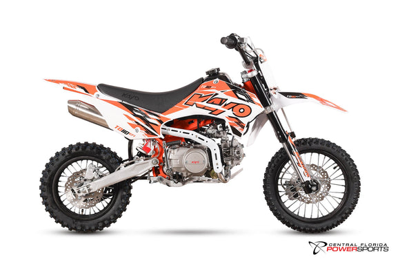 2025 KAYO TD110 EFI side profile studio photo
