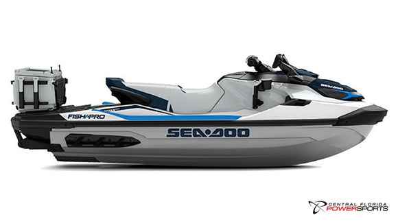 2025 Sea-Doo FishPro Sport 170 side profile studio photo
