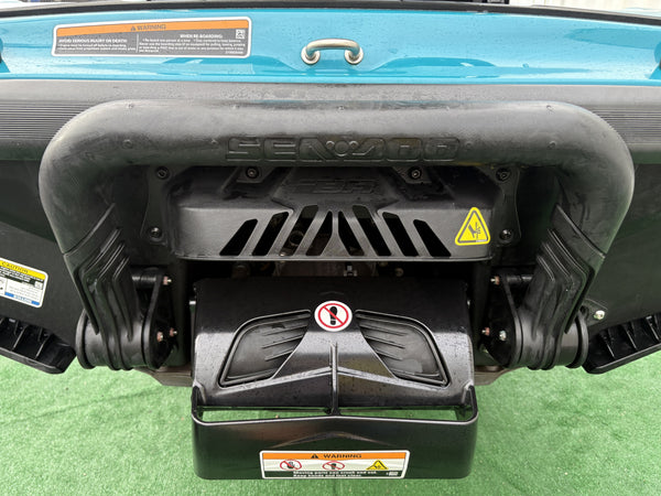 2025 Sea-Doo GTI SE 170 stern and jet pump area detail