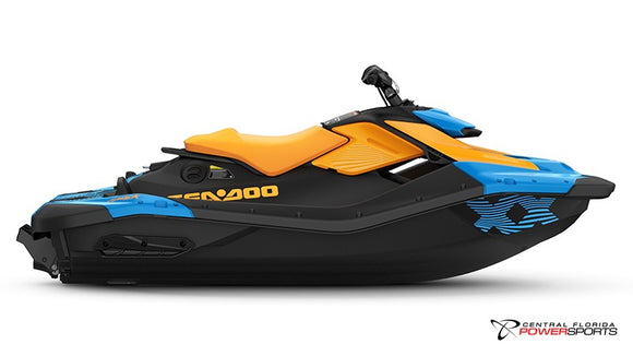2025 Sea-Doo Spark Trixx for 1 side profile studio photo