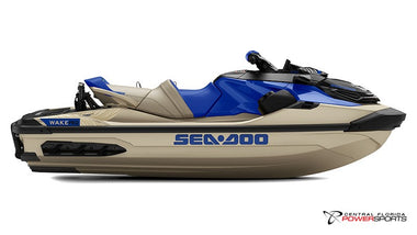 2025 Sea-Doo Wake Pro 230 side profile studio photo