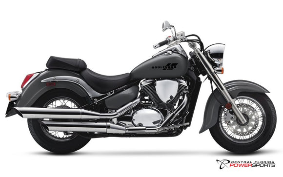 2025 Suzuki Boulevard C50 side profile studio photo