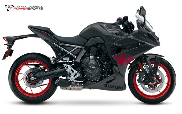 2025 Suzuki GSX-8R side profile studio photo