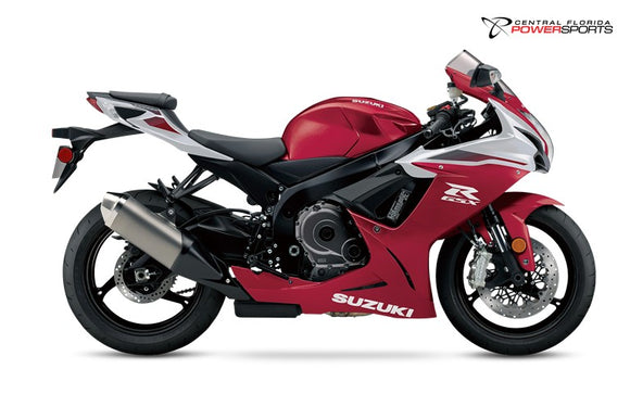 2025 Suzuki GSX-R 600 side profile studio photo